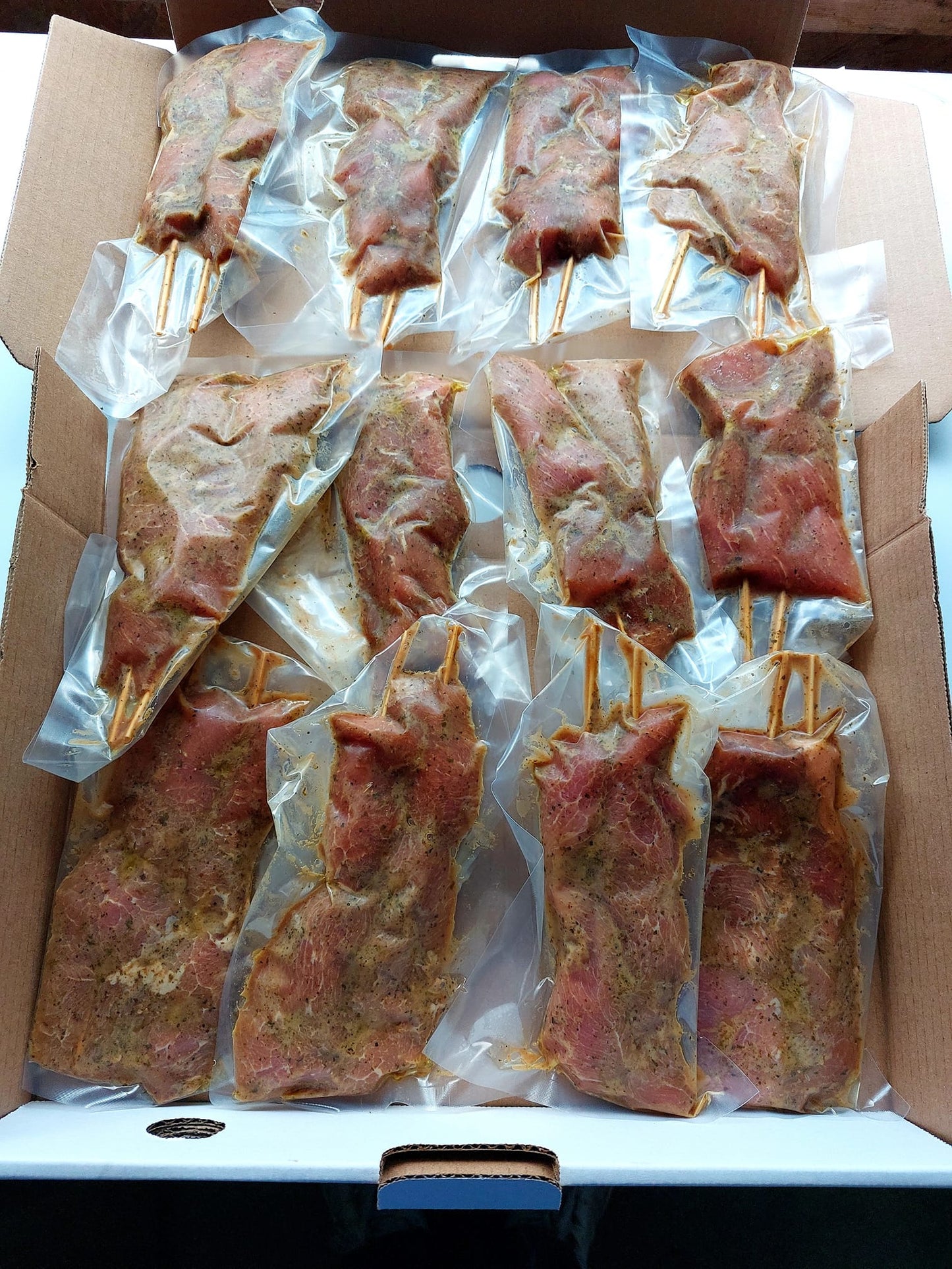 Brochettes souvlaki (porc) 24 unités