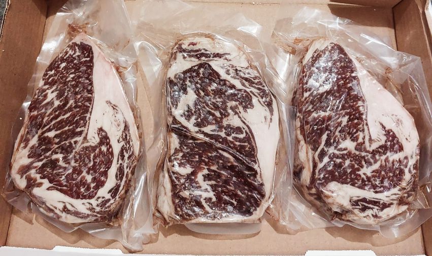 Faux filets de Wagyu Australien certifié tajima