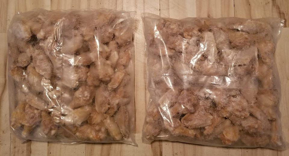 Ailes de poulet assaisonnées