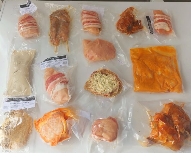 Boîte mixte poulet
