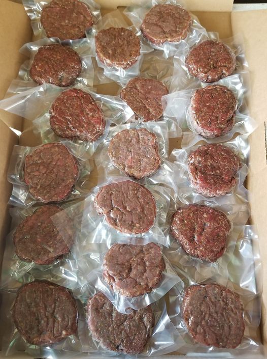 Burgers de bison ( 18 unités )