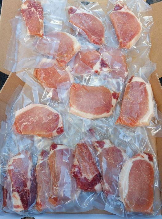 Côtelettes de porc désossée