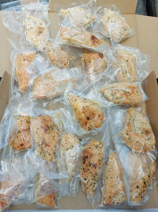 Poitrines de poulet grillées aux fines herbes