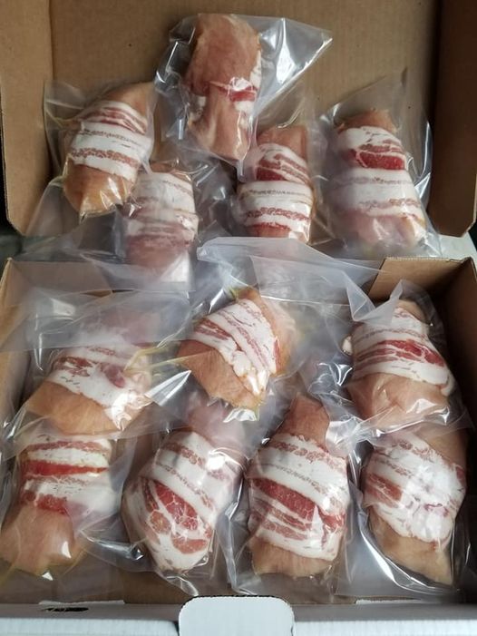 Poitrines de poulet jardinière