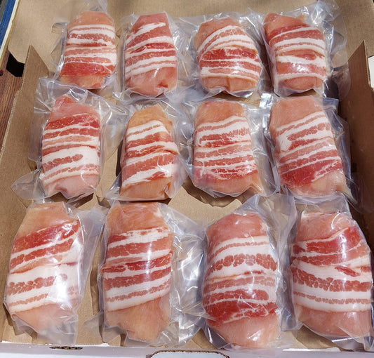 Poitrines de poulet suisse avec bacon (12)